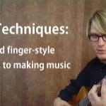 Cover for Guitar Techniques course by Brian Riggs