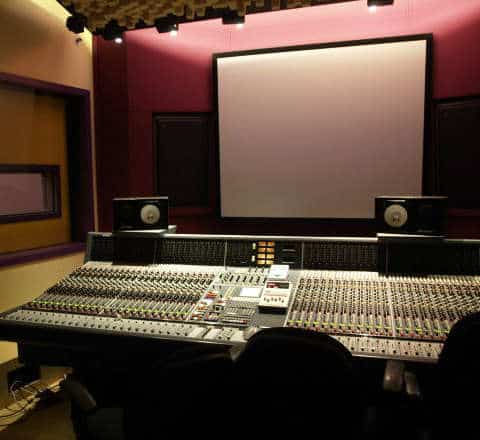 picture of recording studio
